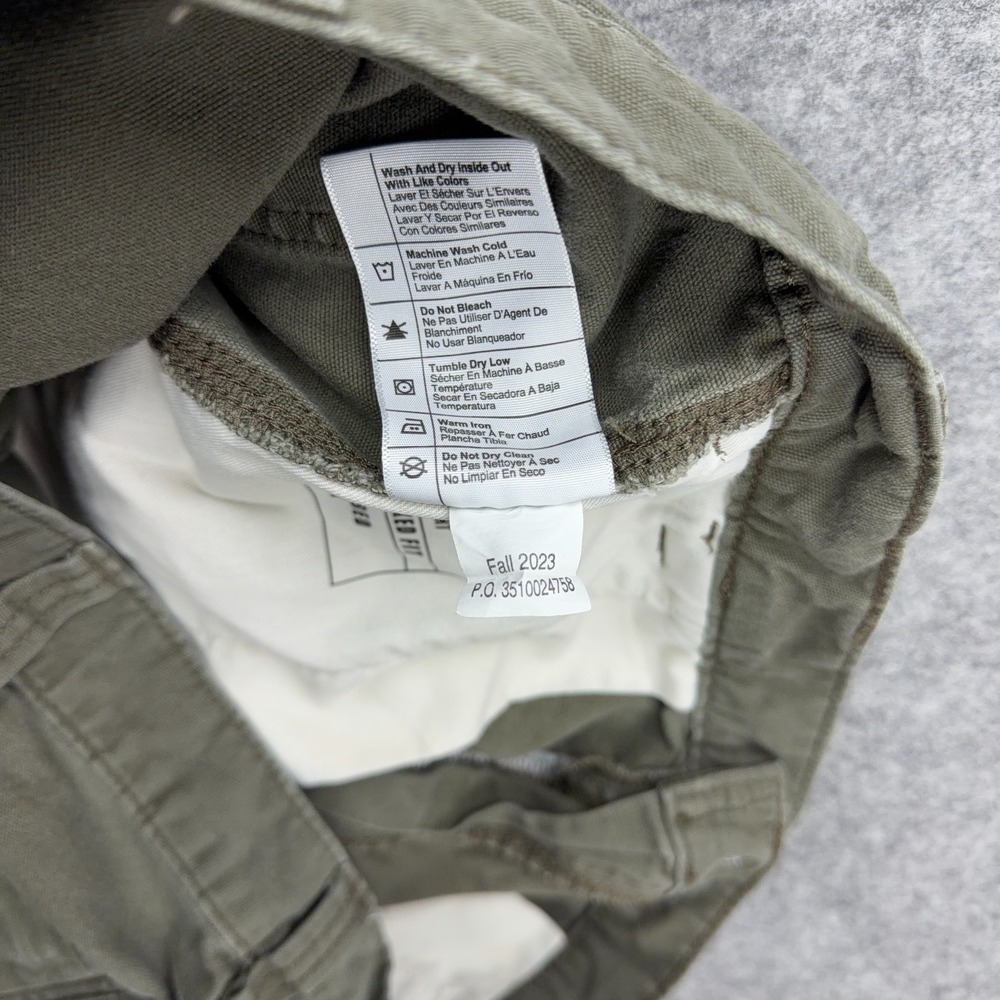 Carhartt‎ Pants Mens 38x30 Gray Rugged Flex Double Front Utility Canvas Work - Picture 12 of 13